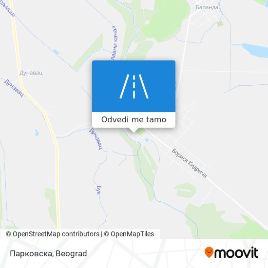 Парковска mapa