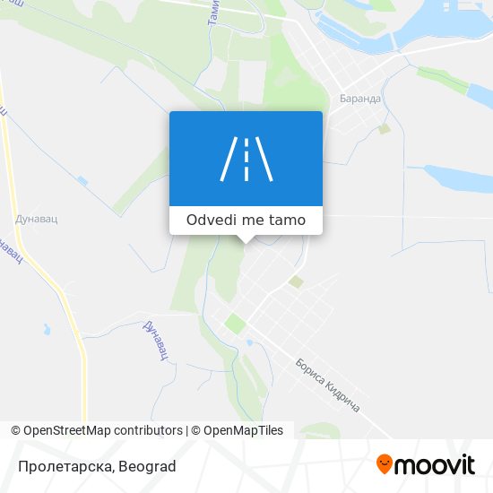 Пролетарска mapa