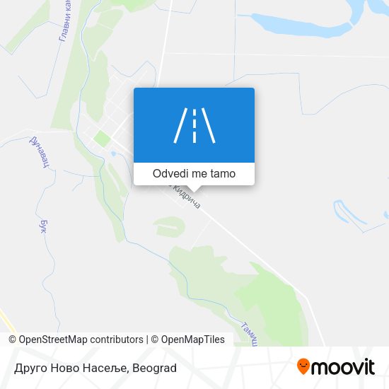Друго Ново Насеље mapa