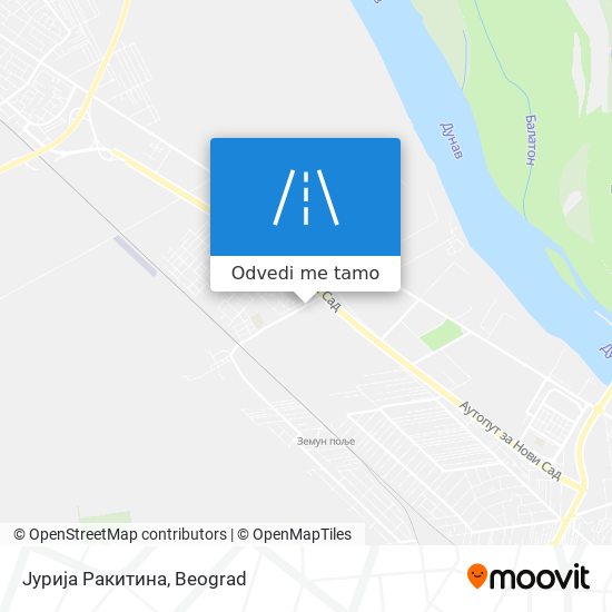 Јурија Ракитина mapa