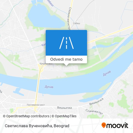 Светислава Вученовића mapa