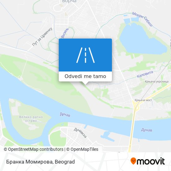 Бранка Момирова mapa