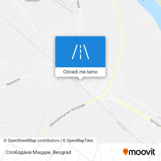 Слободана Мацуре mapa
