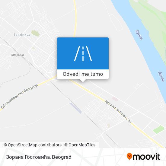 Зорана Гостовића mapa