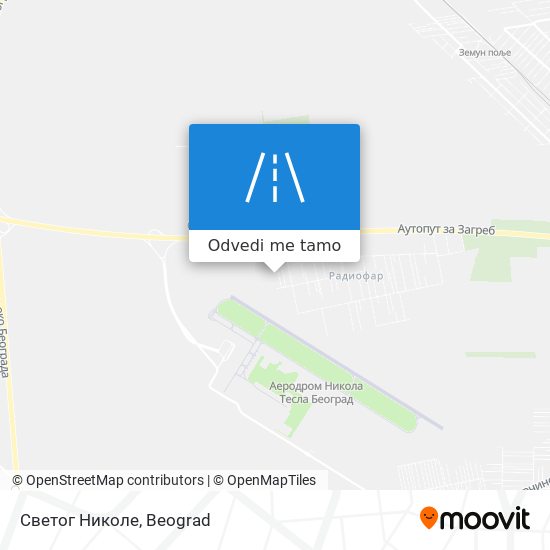 Светог Николе mapa