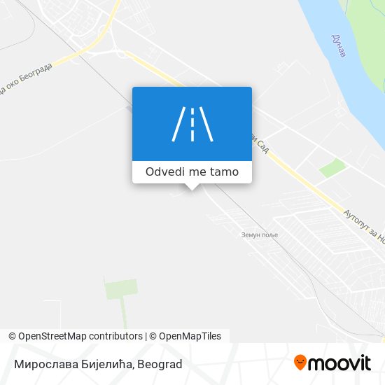 Мирослава Бијелића mapa