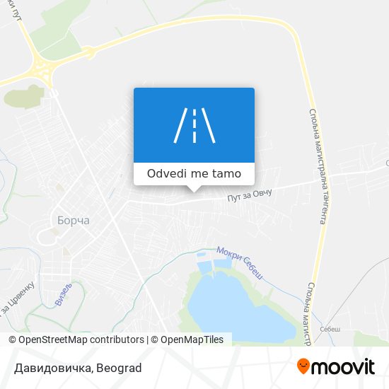 Давидовичка mapa