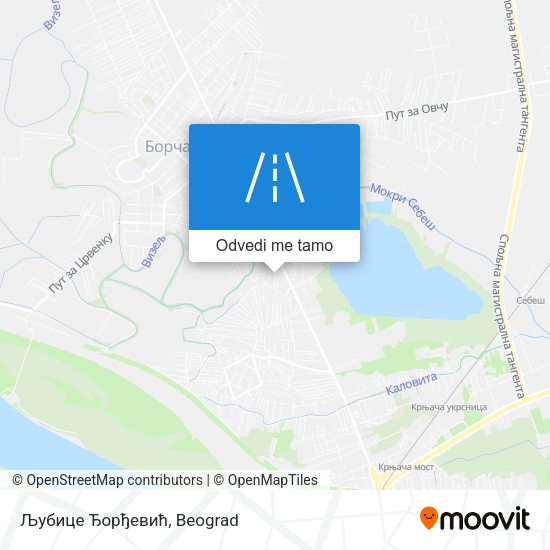 Љубице Ђорђевић mapa