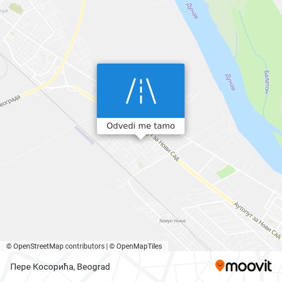 Пере Косорића mapa