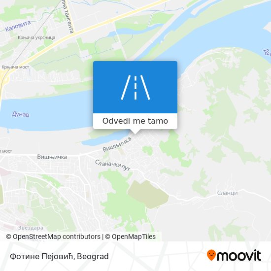 Фотине Пејовић mapa