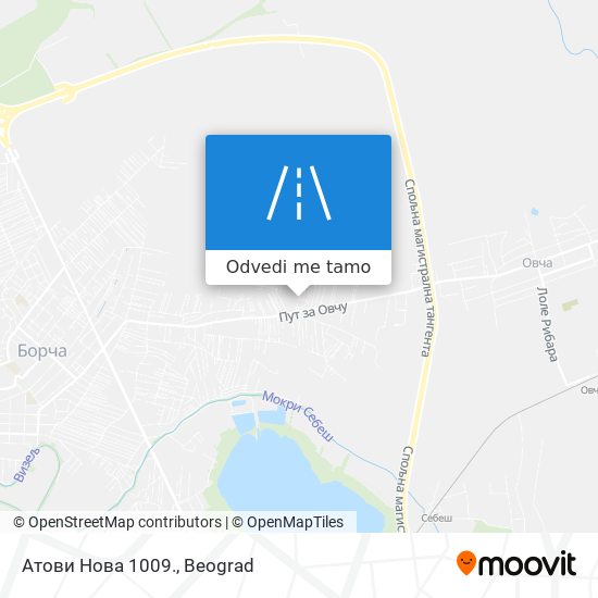 Атови Нова 1009. mapa