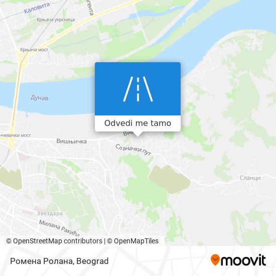 Ромена Ролана mapa