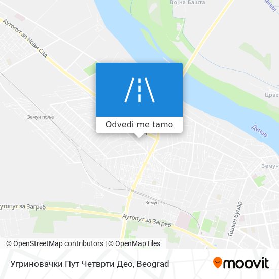 Угриновачки Пут Четврти Део mapa