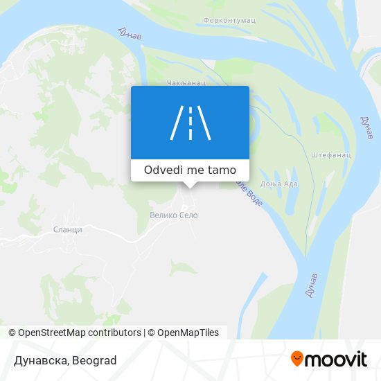 Дунавска mapa