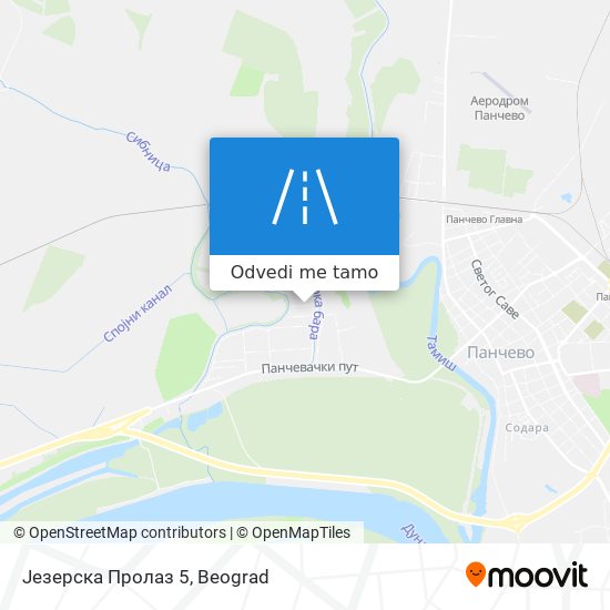 Језерска Пролаз 5 mapa