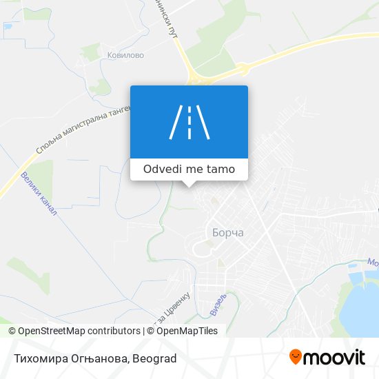 Тихомира Огњанова mapa