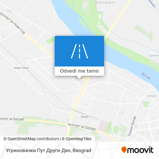 Угриновачки Пут Други Део mapa