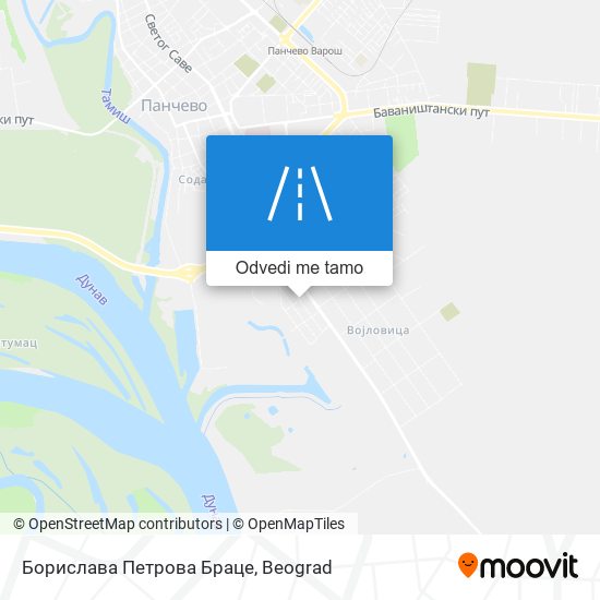 Борислава Петрова Браце mapa