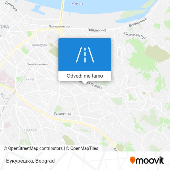 Букурешка mapa
