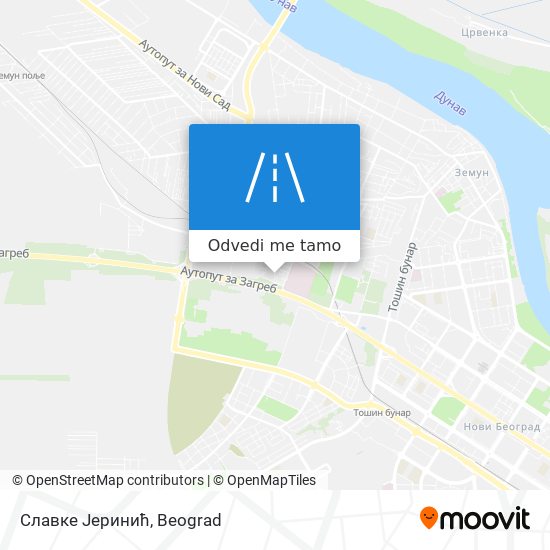 Славке Јеринић mapa