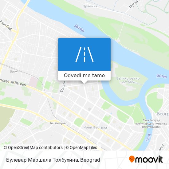 Булевар Маршала Толбухина mapa