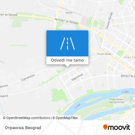 Отранска mapa