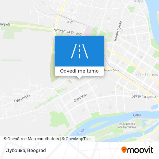 Дубочка mapa