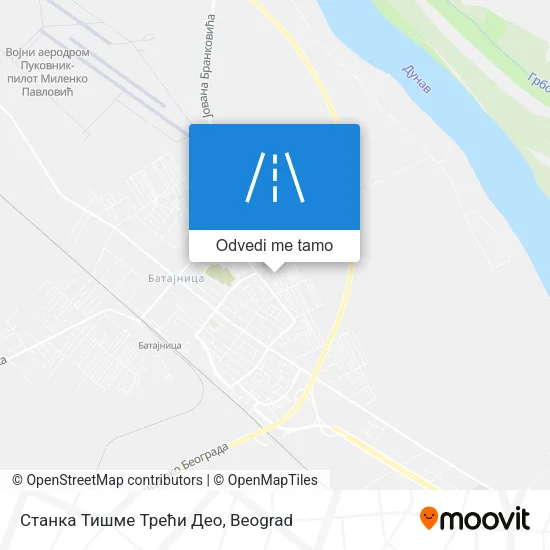 Станка Тишме Трећи Део mapa