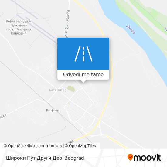 Широки Пут Други Део mapa