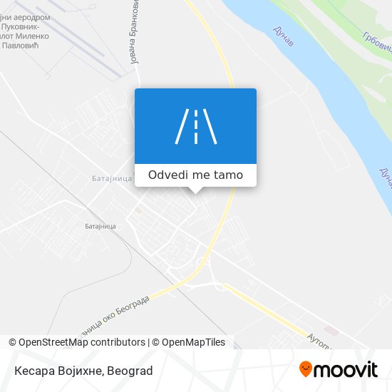 Кесара Војихне mapa