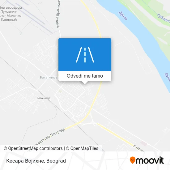 Кесара Војихне mapa