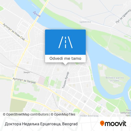 Доктора Недељка Ерцеговца mapa