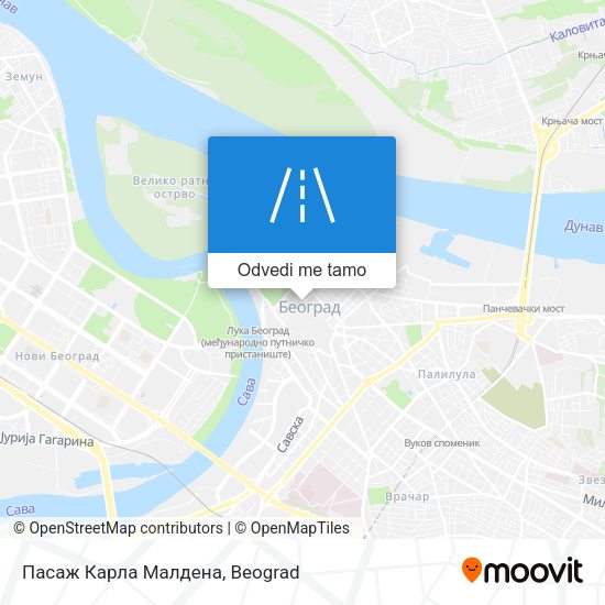 Пасаж Карла Малдена mapa