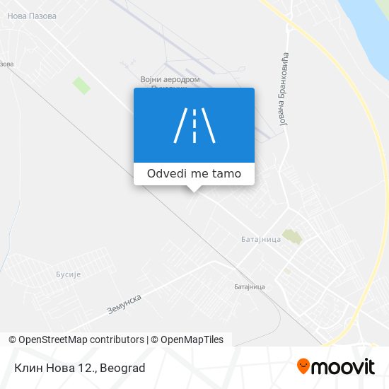 Клин Нова 12. mapa