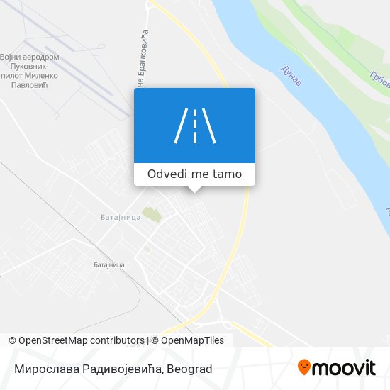 Мирослава Радивојевића mapa