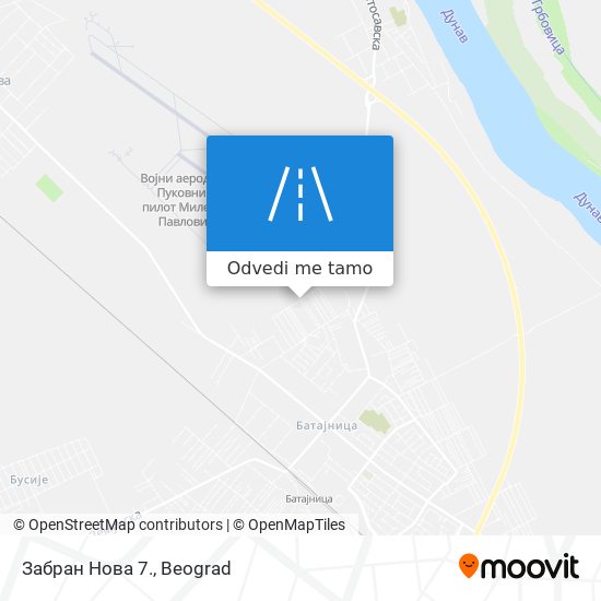 Забран Нова 7. mapa