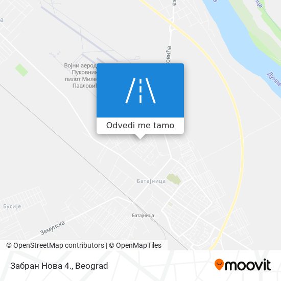 Забран Нова 4. mapa