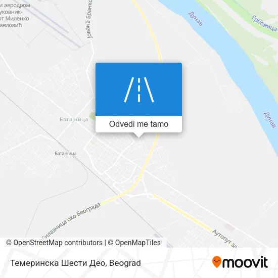 Темеринска Шести Део mapa