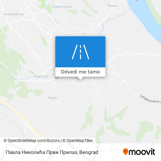 Павла Николића Први Прилаз mapa