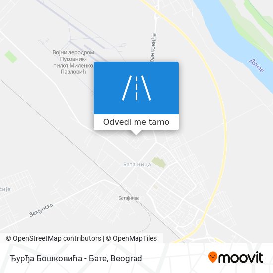 Ђурђа Бошковића - Бате mapa