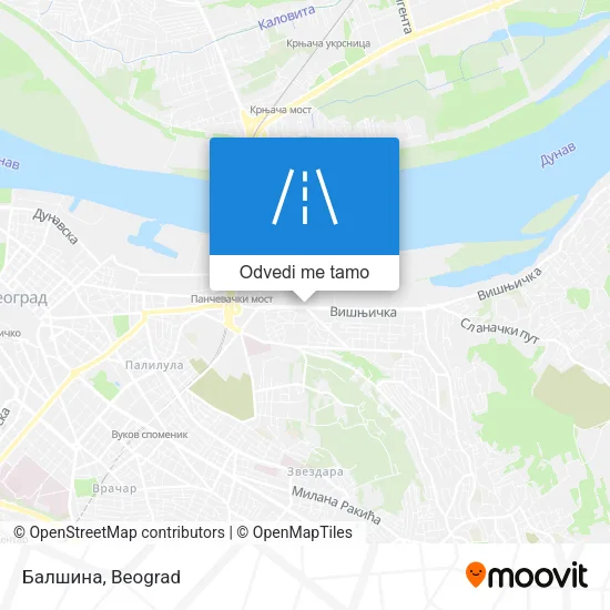 Балшина mapa