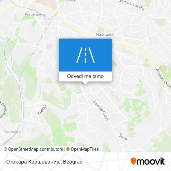 Отокара Кершованија mapa