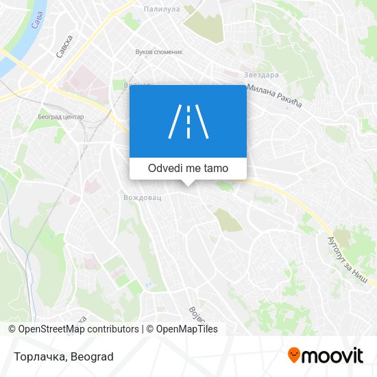 Торлачка mapa