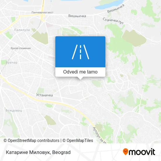 Катарине Миловук mapa