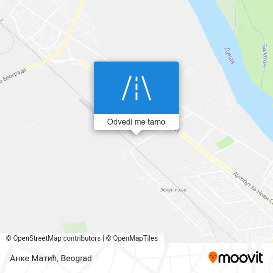 Анке Матић mapa