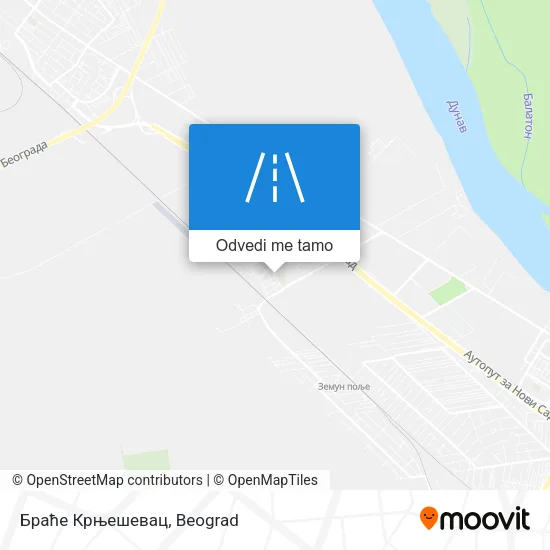 Браће Крњешевац mapa