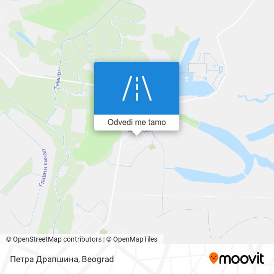 Петра Драпшина mapa