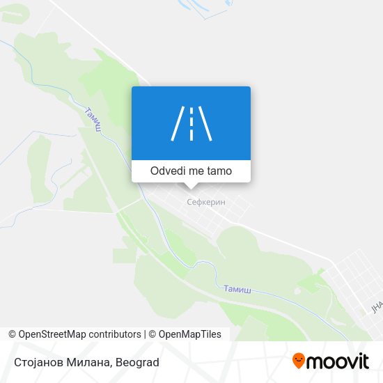 Стојанов Милана mapa