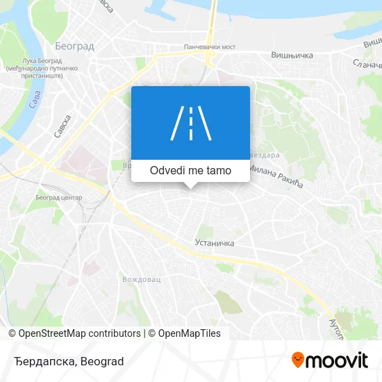 Ђердапска mapa
