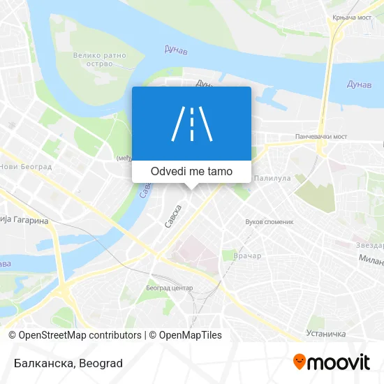 Балканска mapa